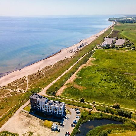 Beachterracefour- Eg, Meerblick, Terrasse, Kamin, Sauna Olpenitz Bagian luar foto