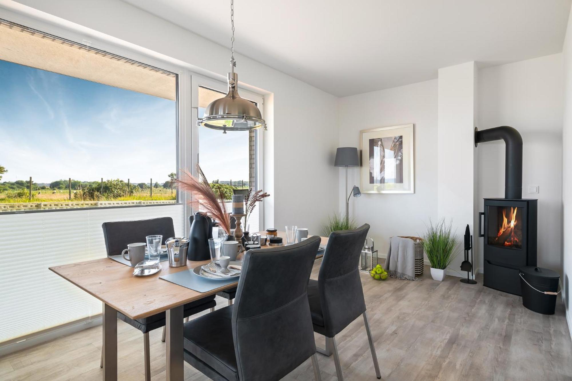 Beachterracefour- Eg, Meerblick, Terrasse, Kamin, Sauna Olpenitz Bagian luar foto